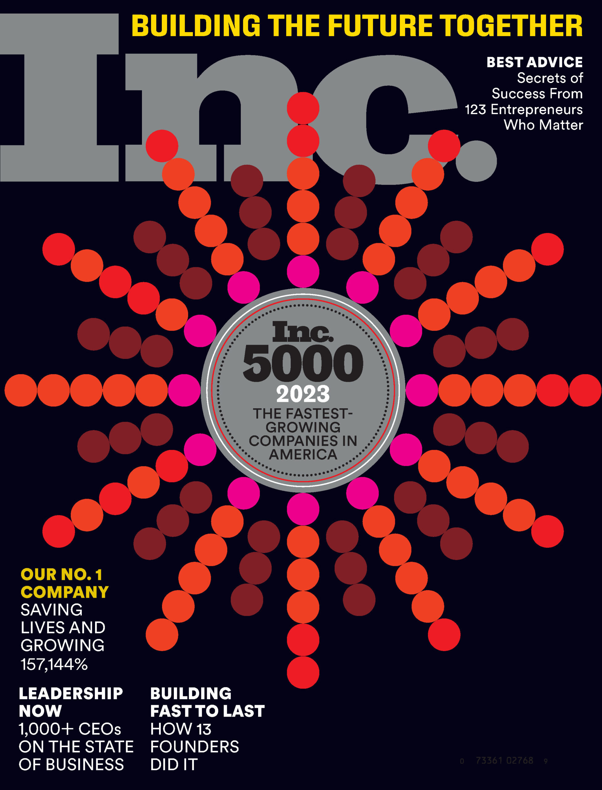 Inc 5000 cover Inc September 2021 cover