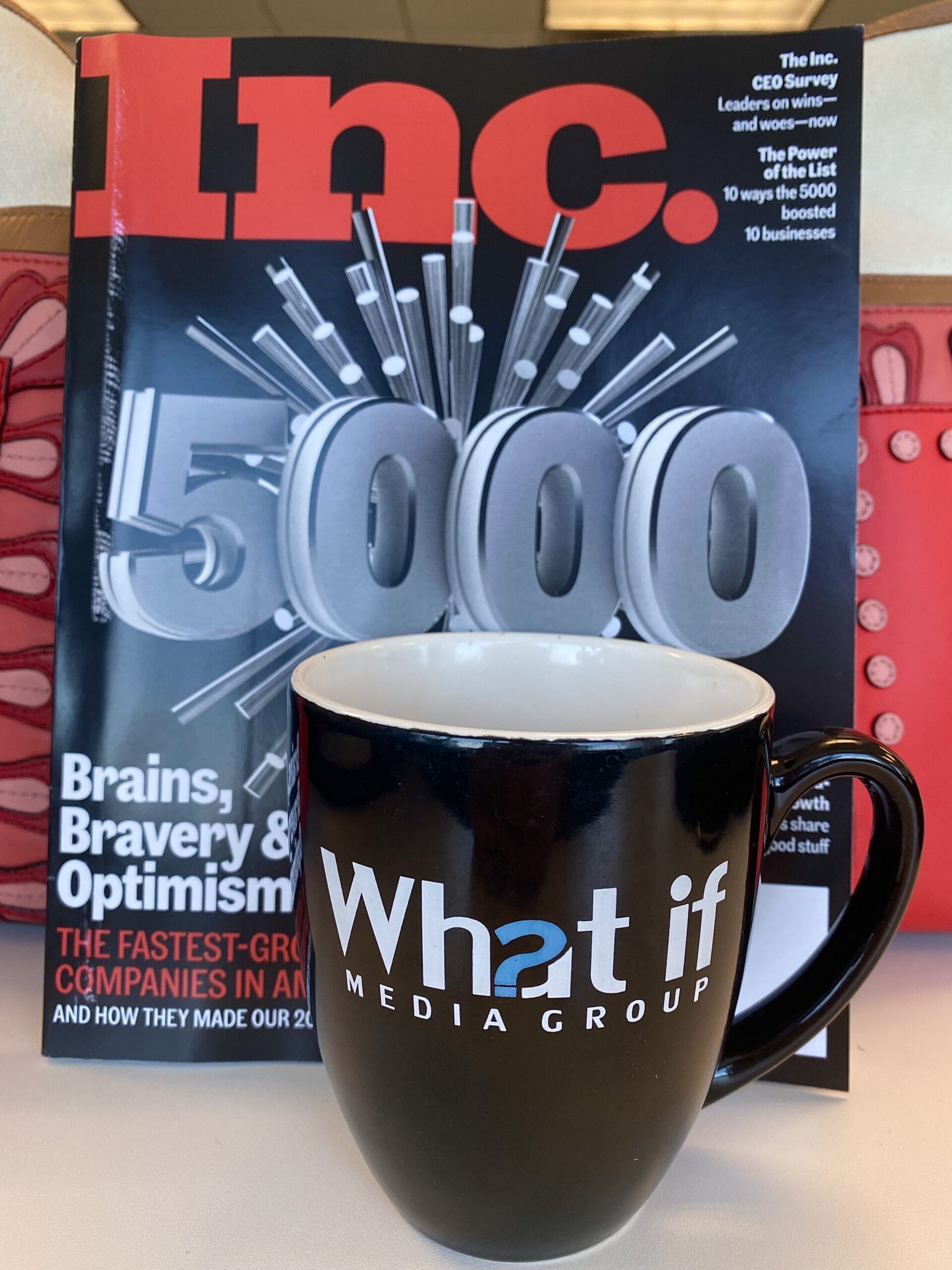 Inc Cover with Mug Inc September 2021 cover
