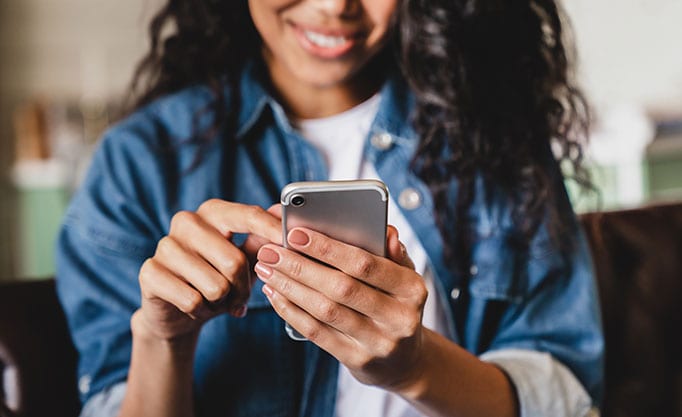 Woman Texting Woman Texting